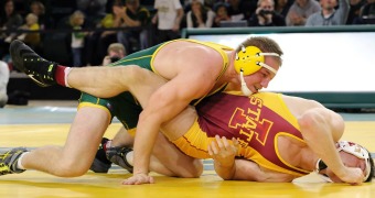 North Dakota State rallies past Iowa State in Big 12 dual