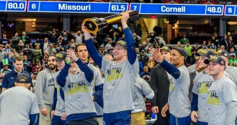 Penn State wins third straight NCAA title, crowns 4 champs