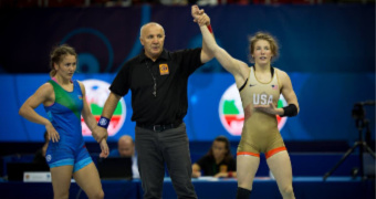 Hildebrandt, Velte move into semifinals at Worlds; Maroulis drops first match