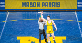 Michigan true freshman Parris has lofty goals