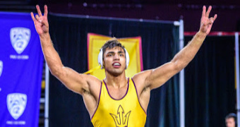 Valencia, Willits, Borrelli capture Pac-12 wrestling honors