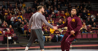 Heavyweight Gunning out of NCAAs, replaced by Aven