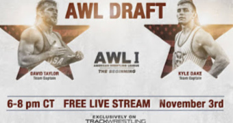 American Wrestling League wrestler draft live online Saturday