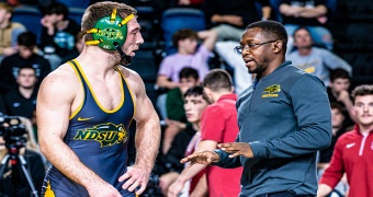Obe Blanc Talks About his New Position Leading NDSU Wrestling