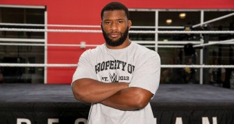 Appalachian State grad Dejournette training at WWE