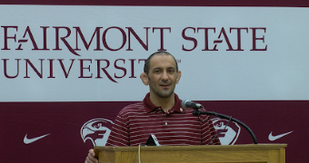 Freije introduced as head wrestling coach at Fairmont State