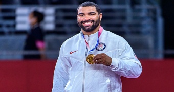 2020 Olympic Gold Medalist Gable Steveson Enters the US Open