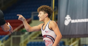 Three wrestlers become double champs on final day in Fargo