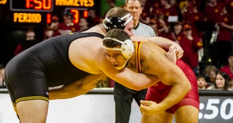 Iowa State heavyweight Harrington to leave program