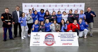 King and Southern Oregon Win NWCA National Duals Titles