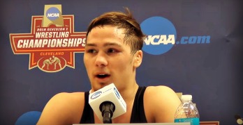 NCAA Division I champion press-conference interviews