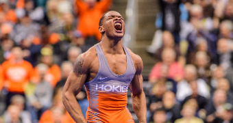 Lewis named InterMat Freshman of the Year