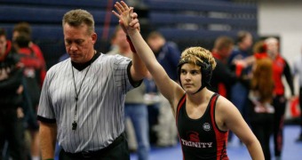 Transgender wrestler Beggs wins Texas state title