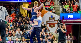 Penn State claims NCAA title, Snyder tops Coon in finale