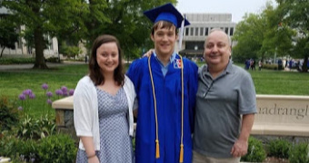 GoFundMe for American's Michael Sprague whose father died during NCAAs