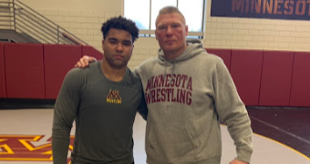 Steveson, Lesnar workout stirs speculation