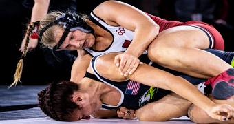 Yelena Makoyed Named 2023 USA Wrestling Women's College Wrestler of the Year